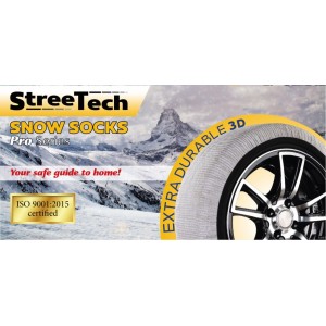 Χιονοκουβέρτες Streetech Pro Series - λευκό χρώμα - μέγεθος XL - σετ 2τμχ. Χιονοκουβέρτες