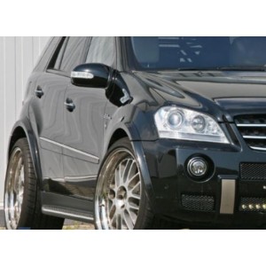 Φρυδάκια φτερών - φουσκωτά για  Mercedes W164 ML (2005-2012) - AMG design ΠΡΟΦΥΛΑΚΤΗΡΕΣ / ΜΑΡΣΠΙΕ / DIFFUSER