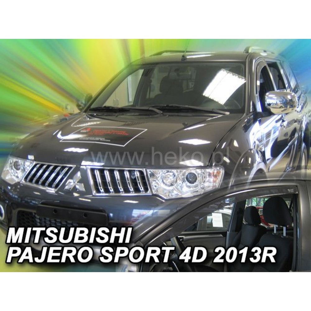 Ανεμοθραύστες για Mitsubishi Pajero Sport (1997-2013) 5 πορτο - 4 τμχ. εμπρός και πίσω PAJERO SPORT